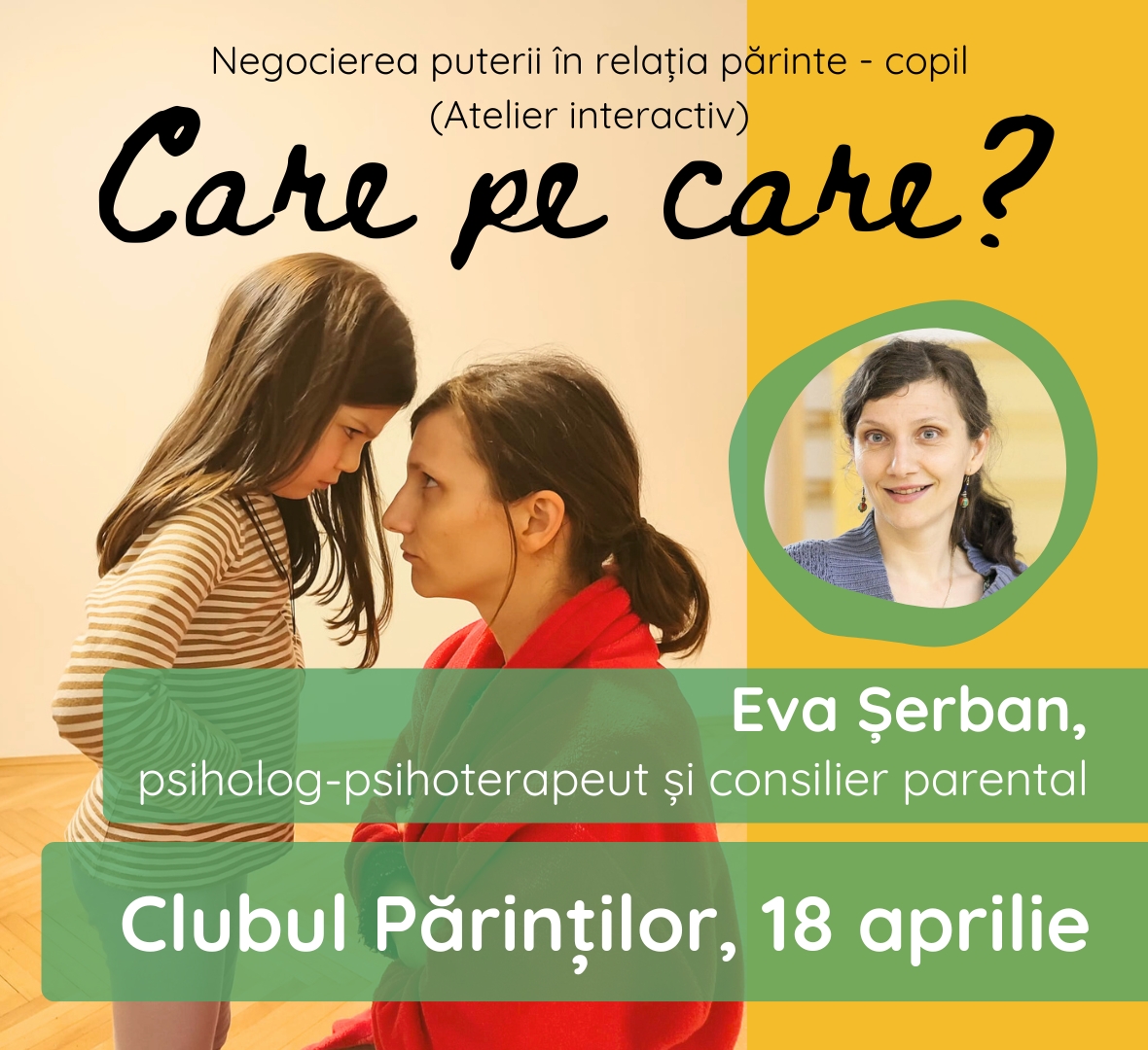 Clubul Părinților - Atelier interactiv 